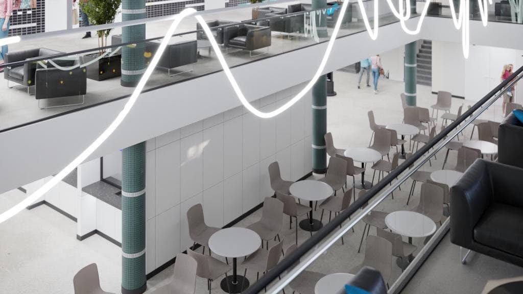 Второй этаж автовокзала