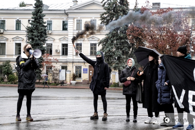 Демонстрация веганов. Фото: Big Kyiv