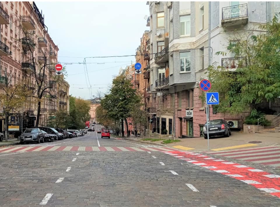 Новая велодорожка. Фото: Facebook Александра Густелева