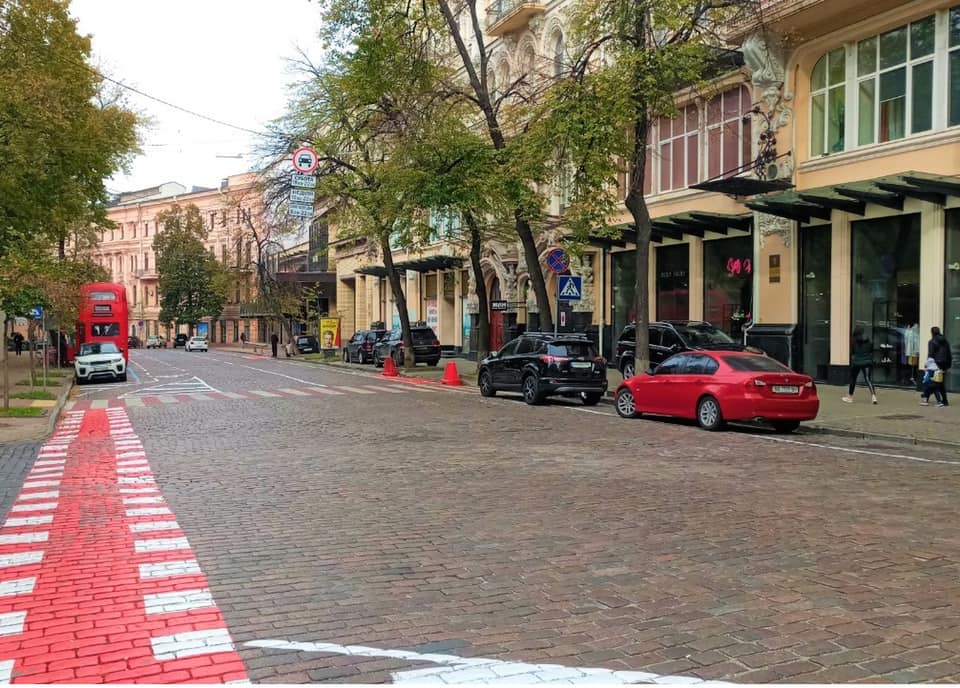 Новая велодорожка. Фото: Facebook Александра Густелева