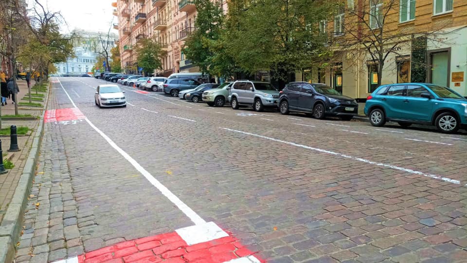 Новая велодорожка. Фото: Facebook Александра Густелева