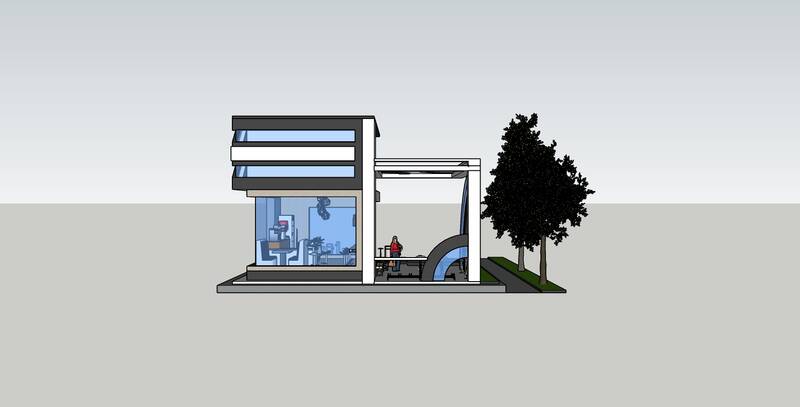 Проект велостанции. Фото: "Вечерний Киев"