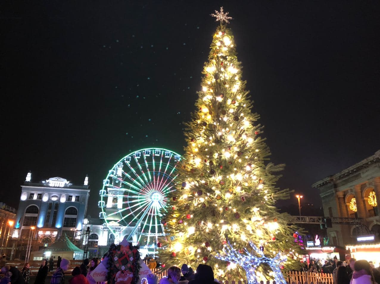 Елка на Подоле. Фото: Vgorode