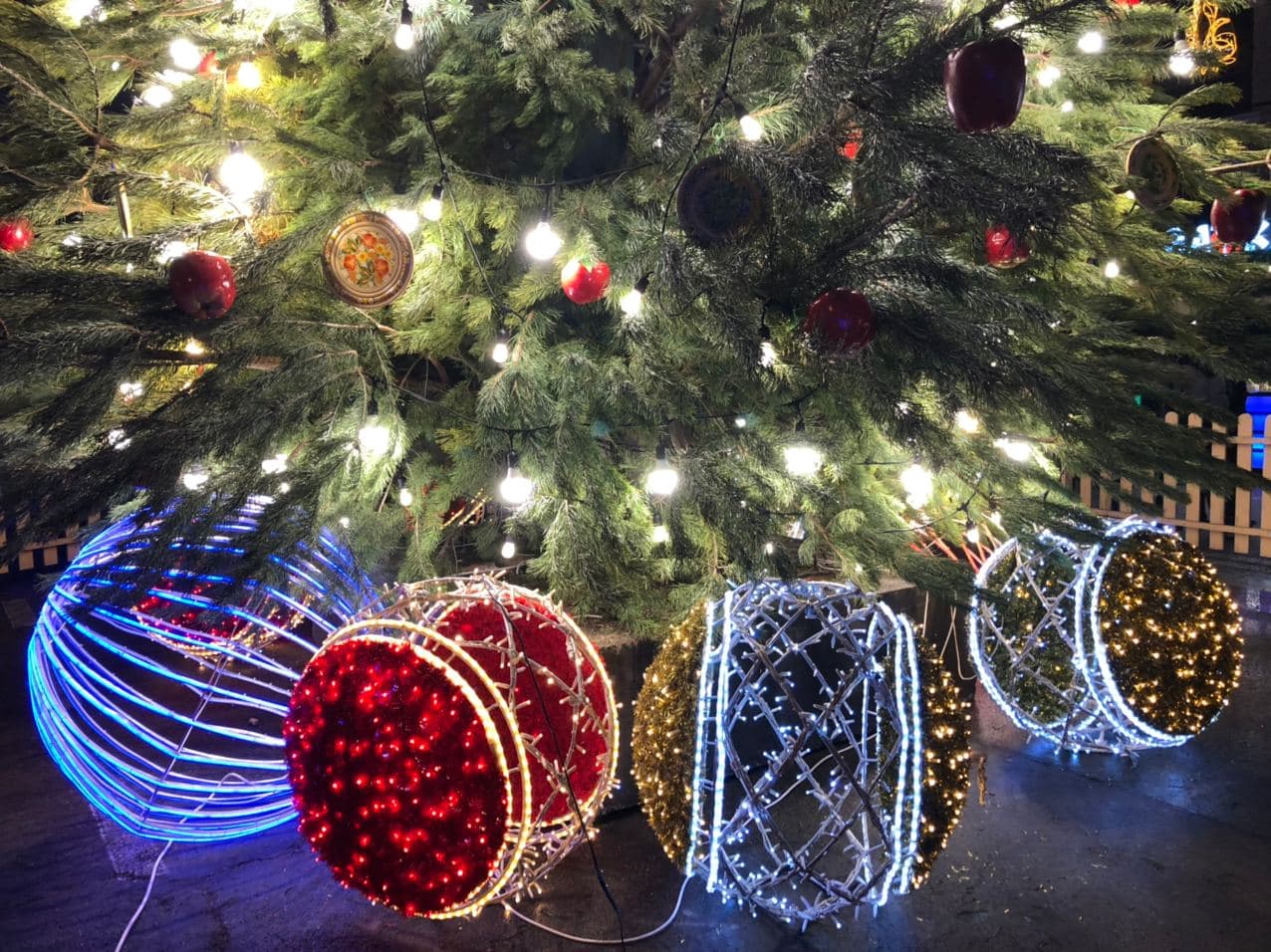 Елка на Подоле. Фото: Vgorode