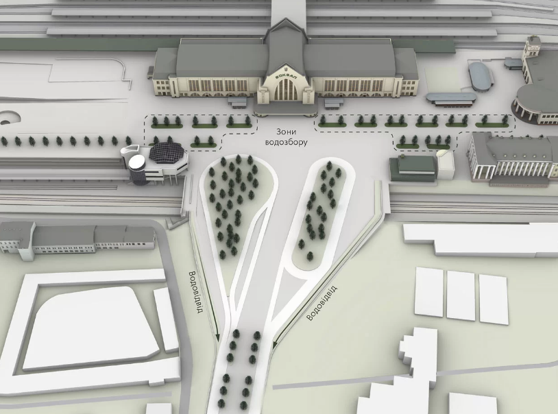 Новая Вокзальная площадь. Фото: urbanyna.com