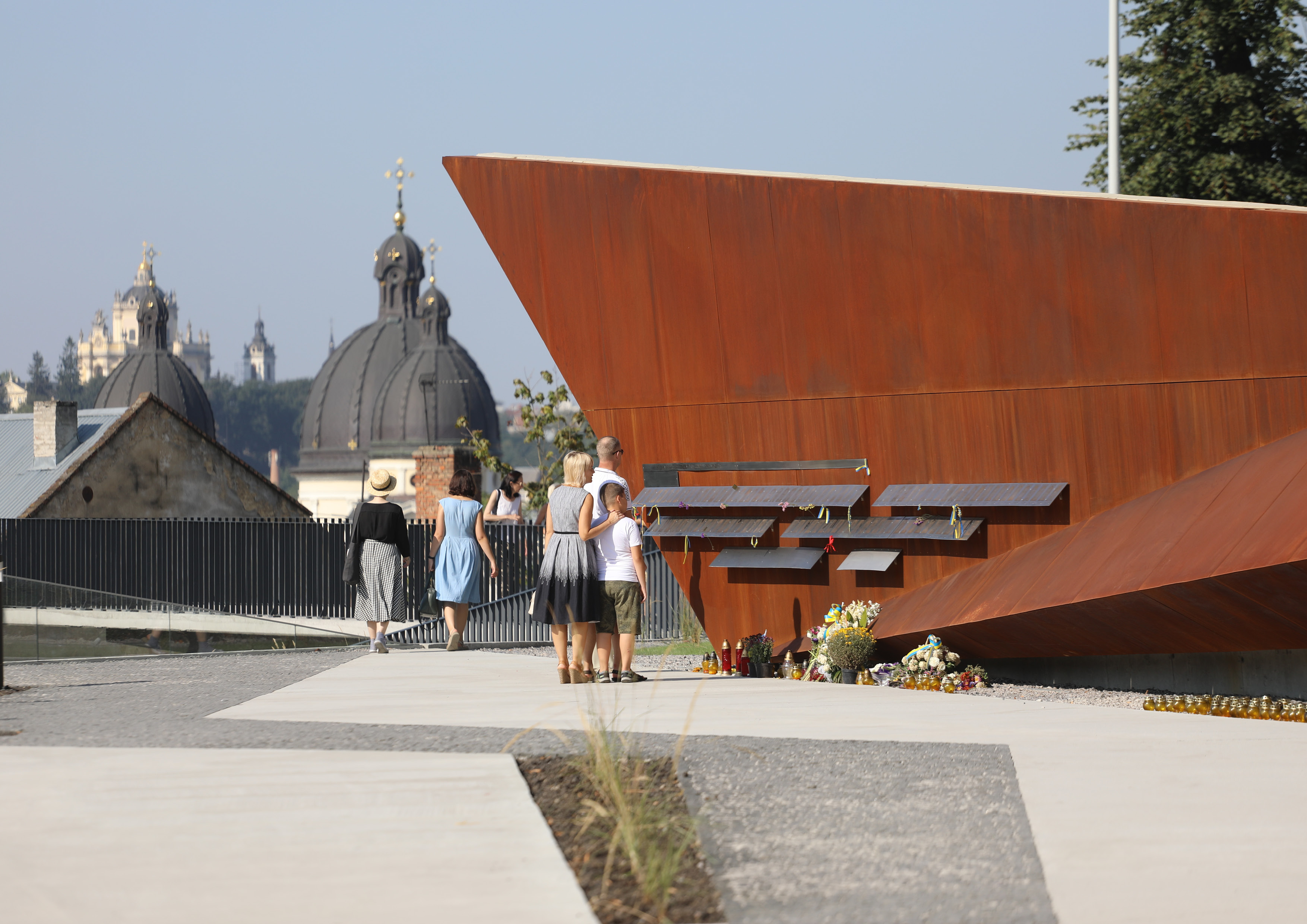 Мемориал памяти Героев Небесной сотни. Фото: Роман Балук