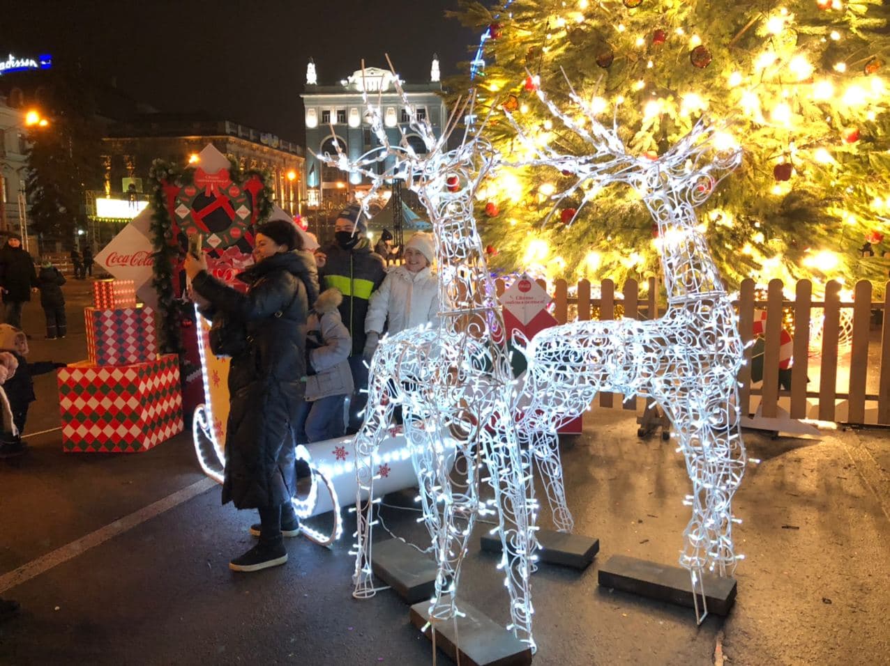 Елка на Подоле. Фото: Vgorode