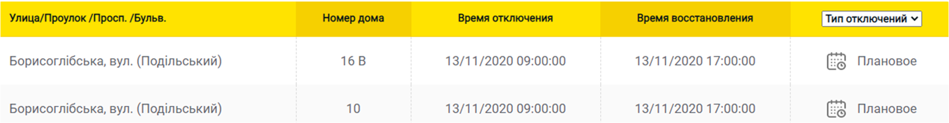 Отключение света 13.11 в Киеве. Фото: ДТЭК
