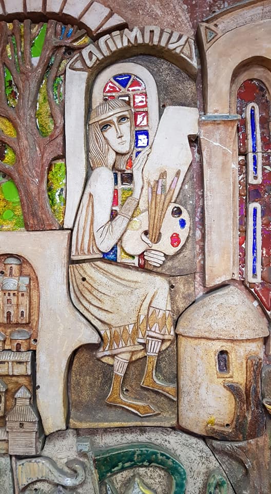 Панно в отеле "Турист". Фото Алексея Краевского