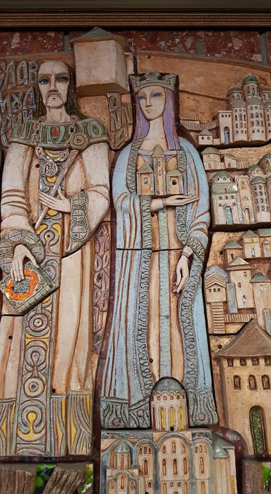 Панно в отеле "Турист". Фото Алексея Краевского