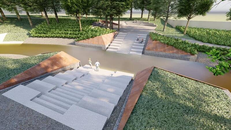 Проект парка "Почайна". Фото: Вечерний Киев