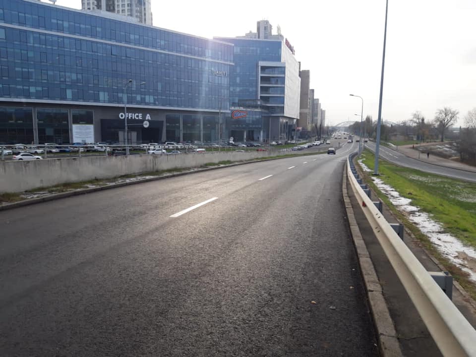 Развязка на Березняках. Фото: Facebook Александра Густелева