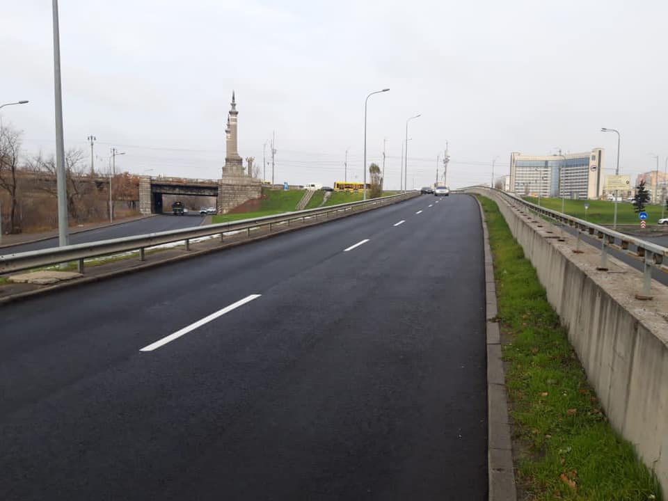 Развязка на Березняках. Фото: Facebook Александра Густелева