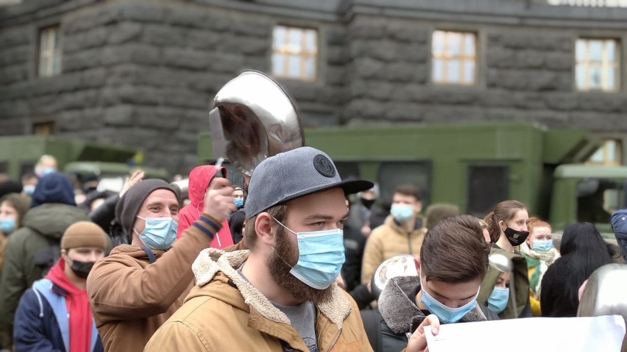 Митинг рестораторов. Фото: Иван Сотников