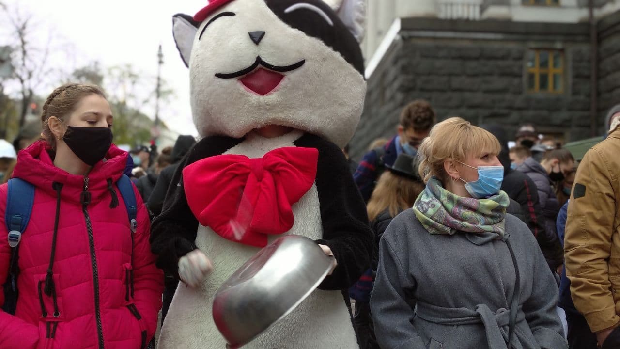 Митинг рестораторов. Фото: Иван Сотников