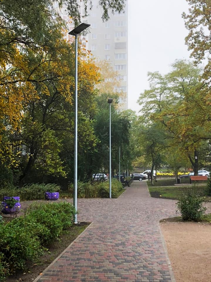 Скверик на Лукьяновке. Фото: Facebook "Киевзеленбуд"