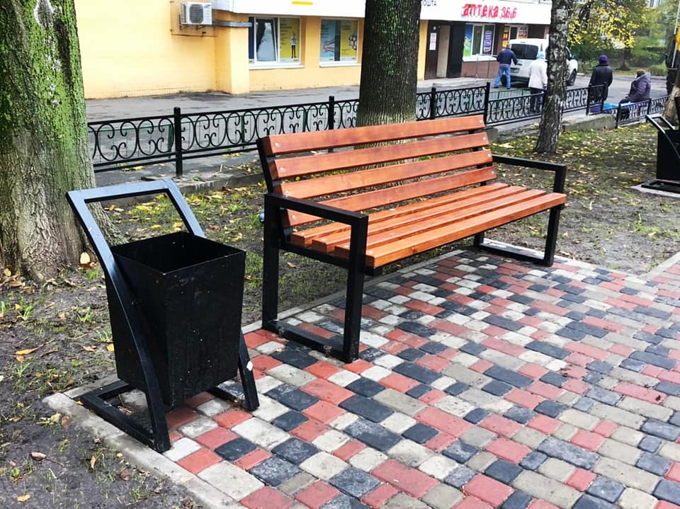 Скверик на Лукьяновке. Фото: Facebook "Киевзеленбуд"