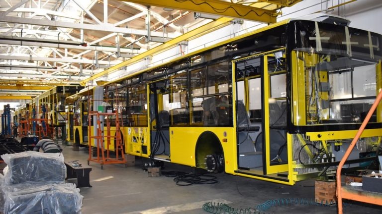 Новые троллейбусы. Фото: "Богдан Моторс"