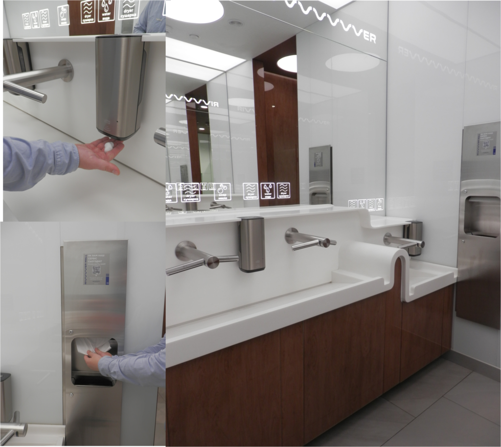 Туалет в River Mall. Фото: bestwc.com.ua