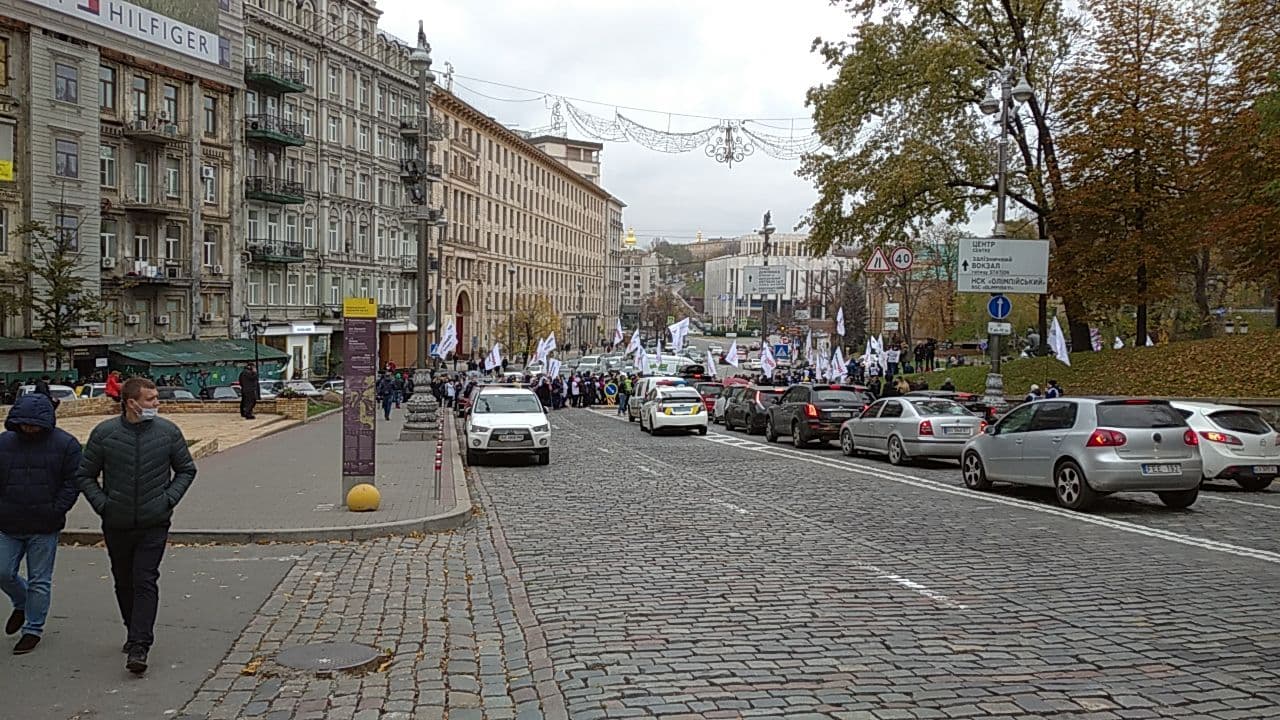 Митинг предпринимателей. Фото: Иван Сотников