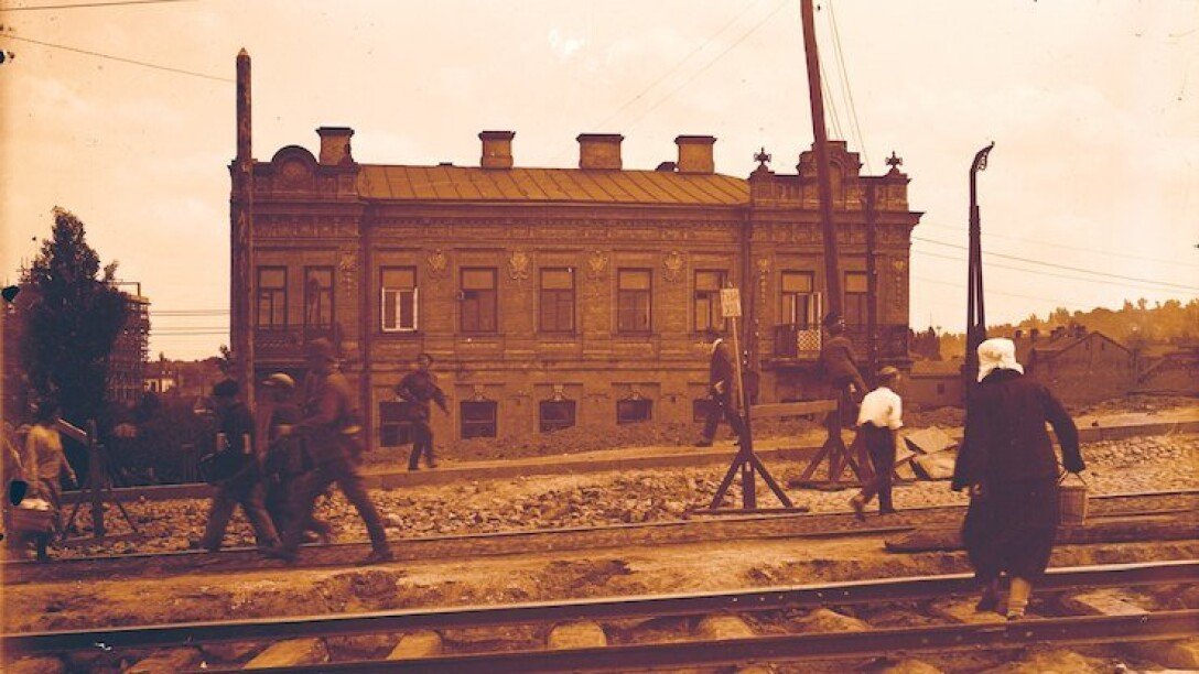 Архивное фото дома Уткина в Киеве Фото: pastvu.com