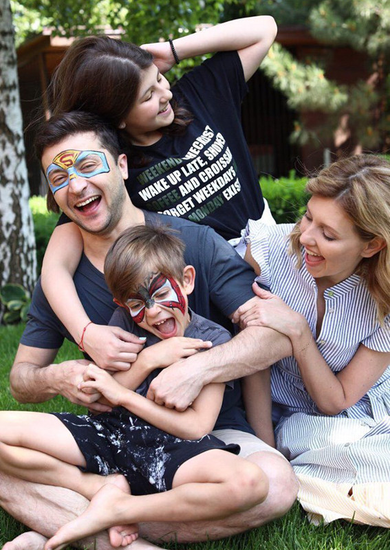 Семья Зеленского.