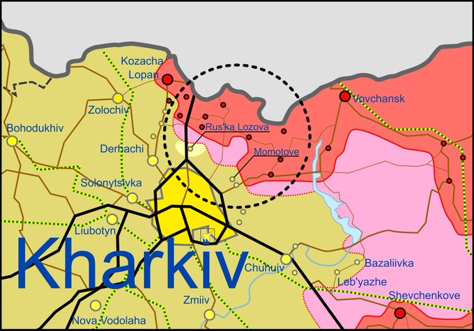 Карта бойових дій в Україні 30 квітня.