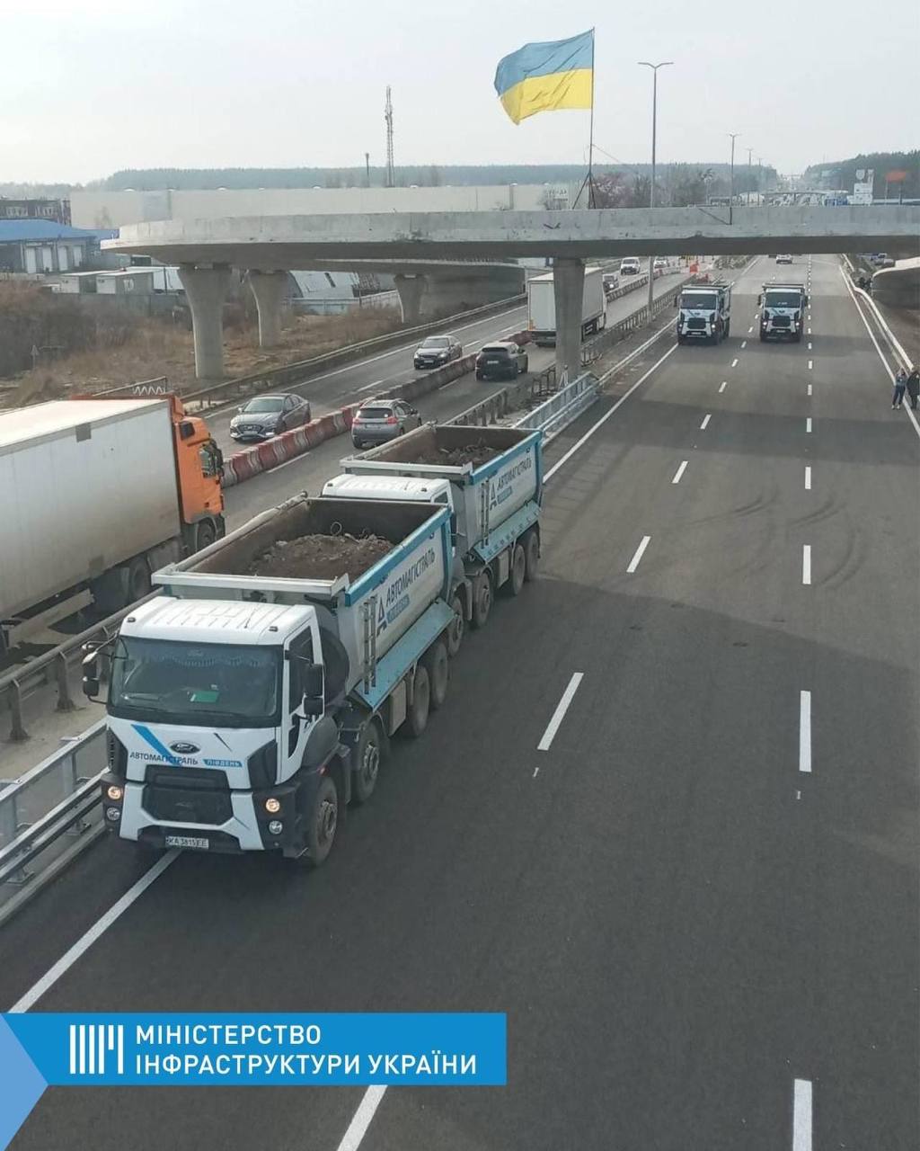 Под Киевом восстановили еще два моста, разрушенных во время российской оккупации.