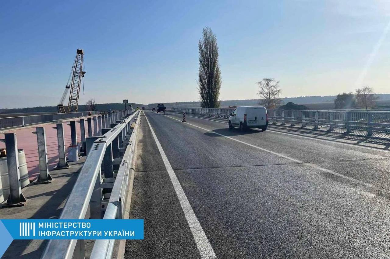 Под Киевом восстановили еще два моста, разрушенных во время российской оккупации.