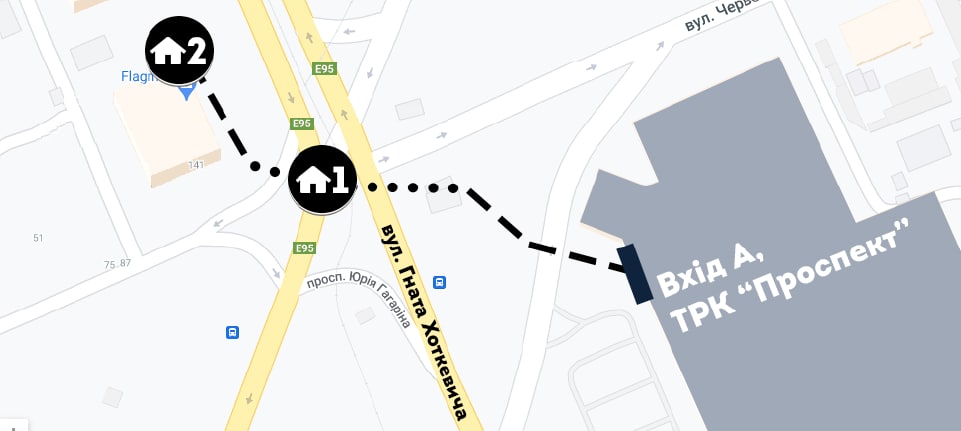 Ближайшие укрытия возле зданий ТРЦ в Киеве: карта.