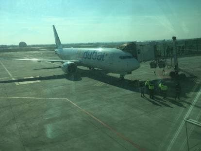 Самолет рейса Дубаи-Киев