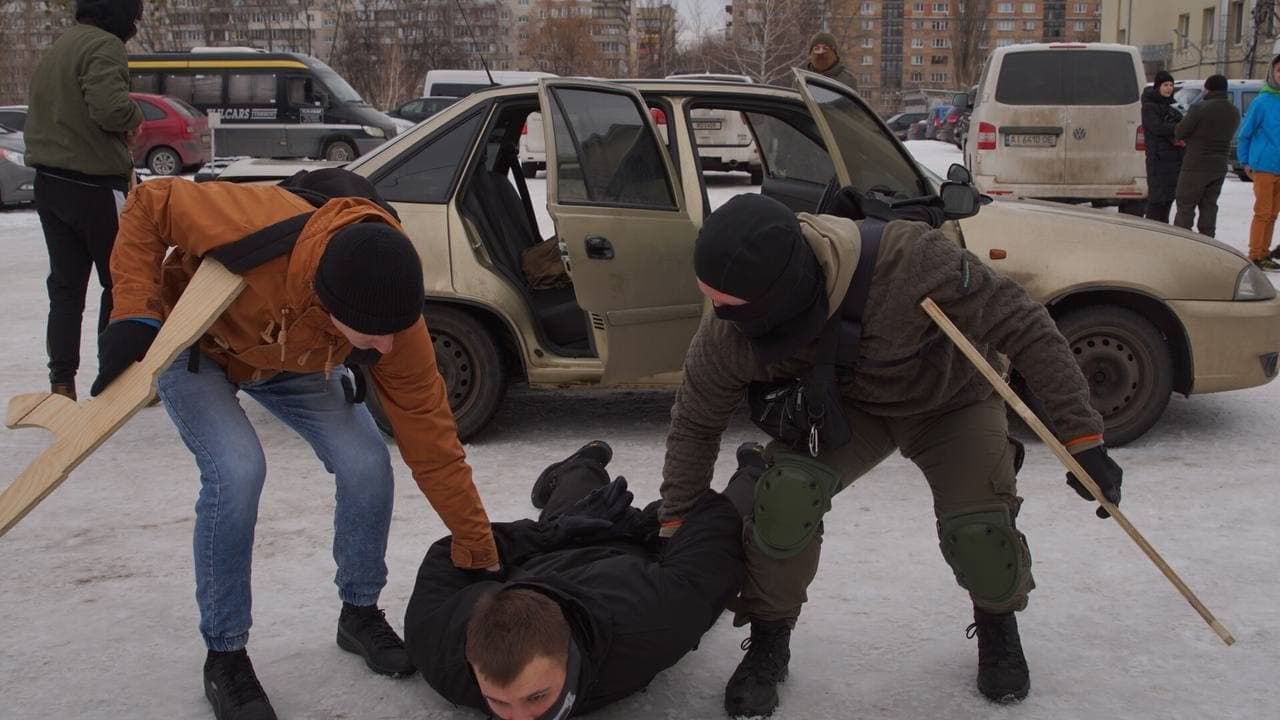 Військові навчання з цивільної оборони у Києві