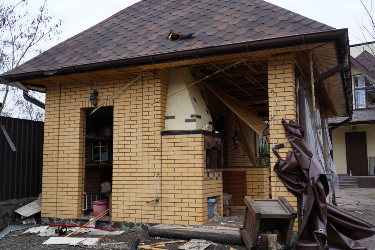 Последствия российских обстрелов Киева и области 29 декабря.