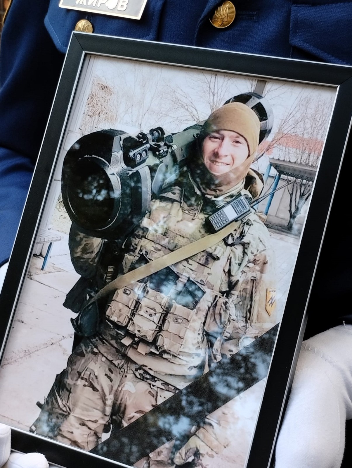 В Киеве простились с азовцем 