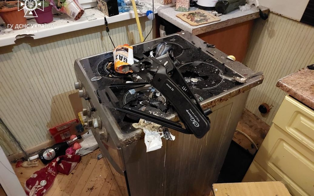 На Воскресенке в жилом доме сдетонировал газовый баллон.