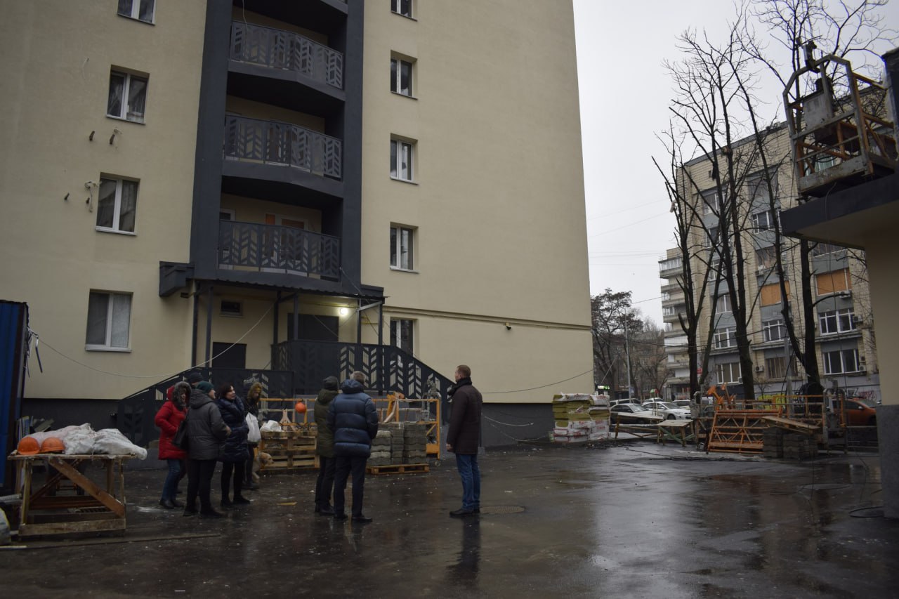 В Шевченковском районе восстановили поврежденные ракетами дома.