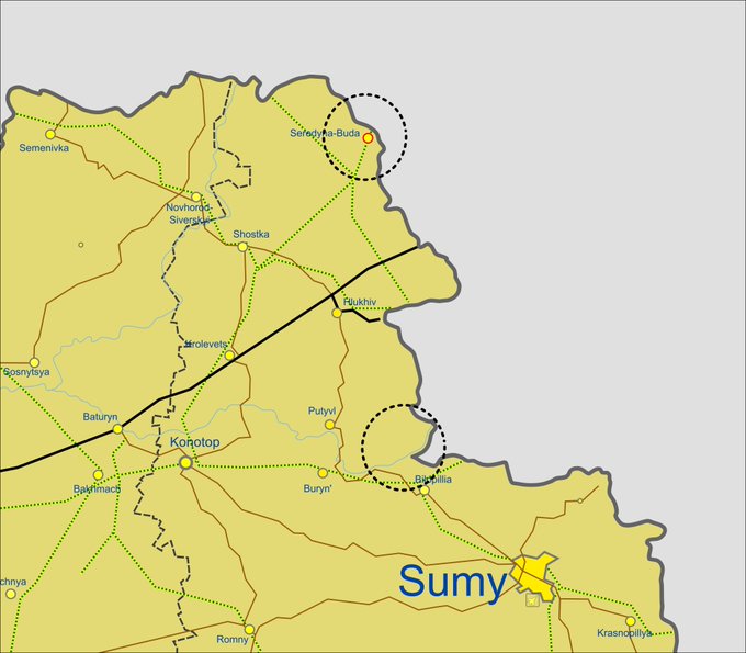 Карта боевых действий на Украине 18 мая.