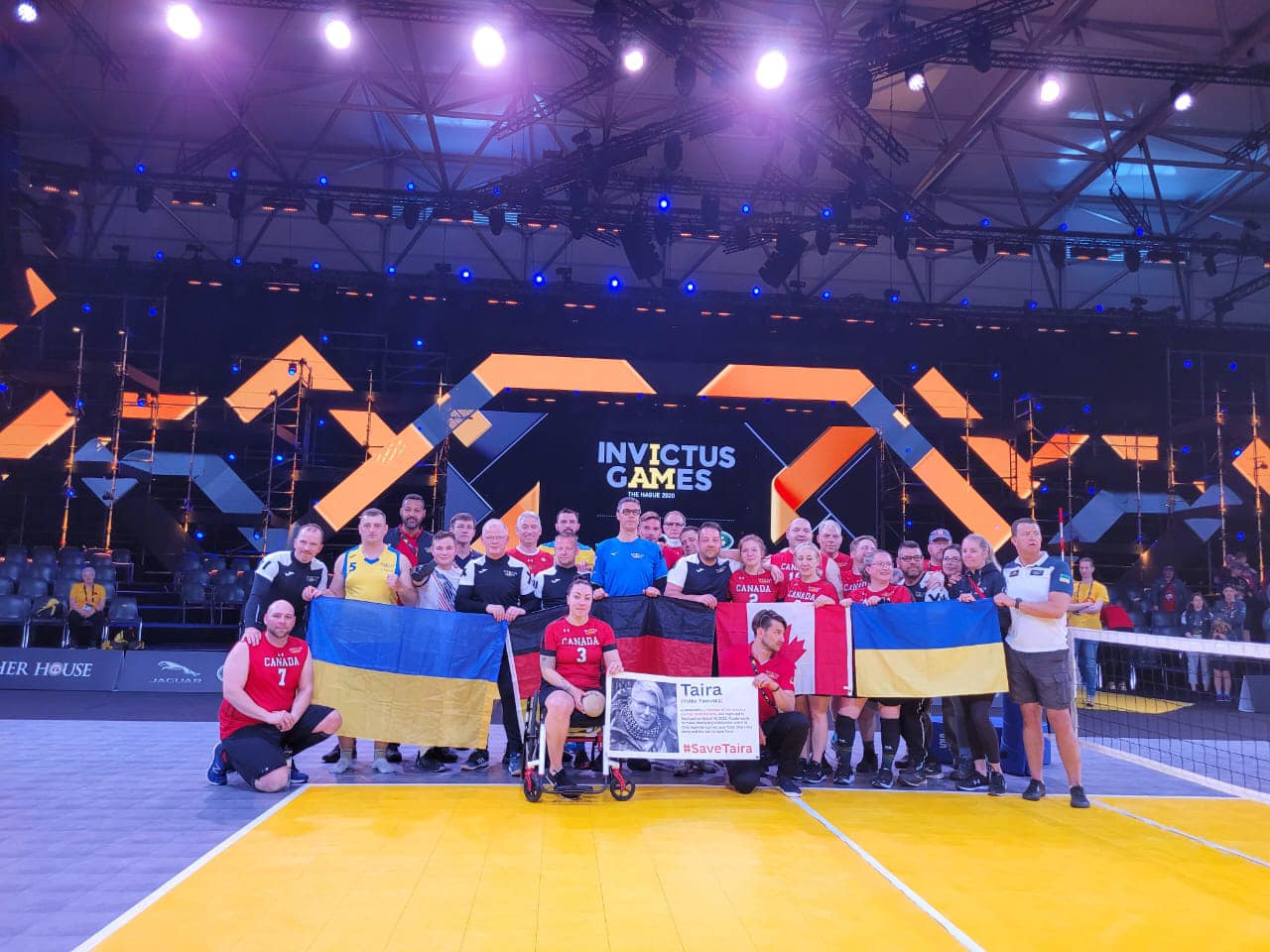 Українсьці бійці у складі збірної команди націй Інвіктус Unconquered 3.