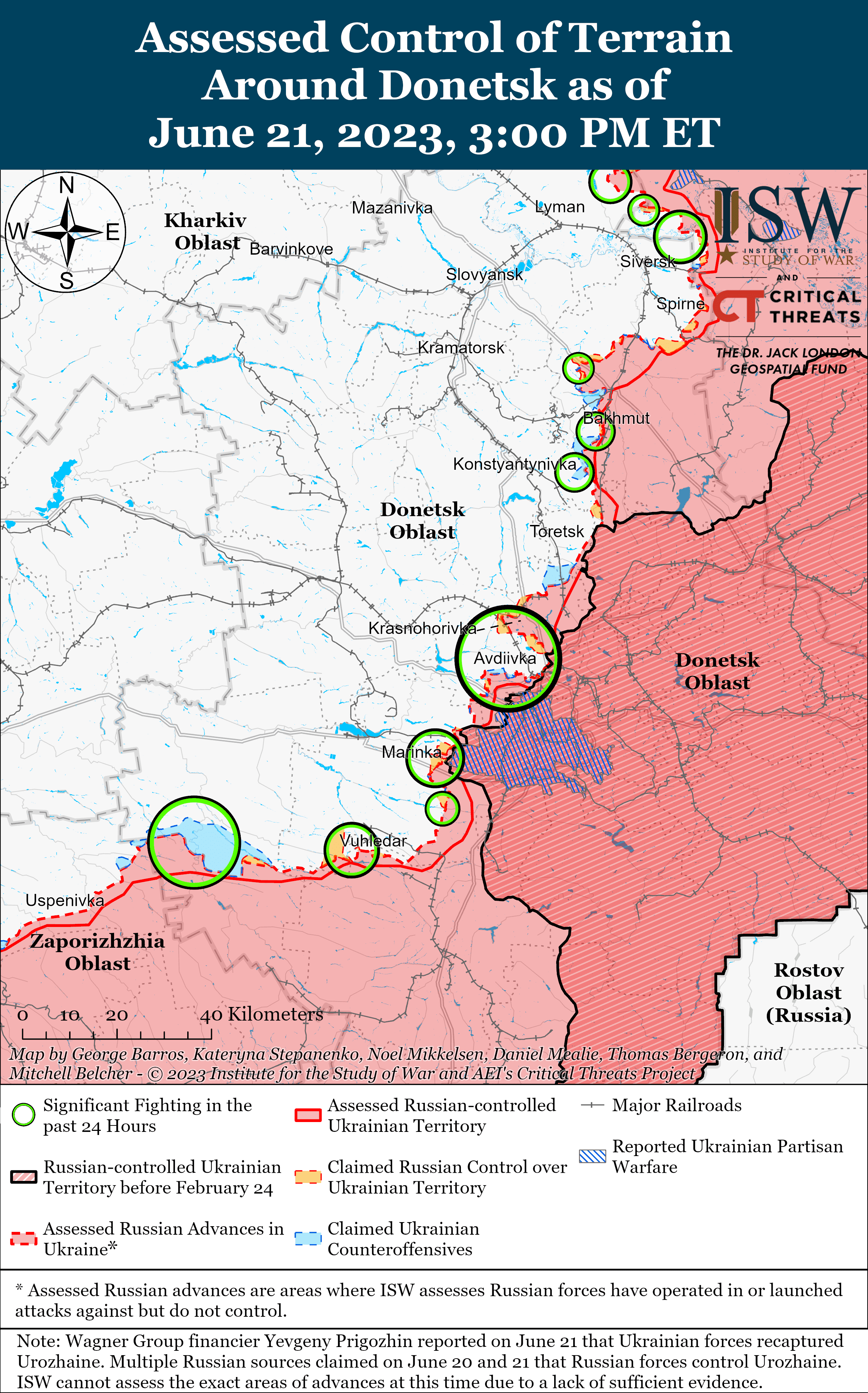 Карта боевых действий на украине донецкое направление