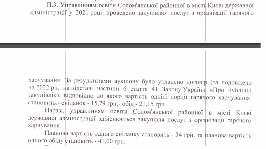 В школах Киева подорожает питание в столовых.