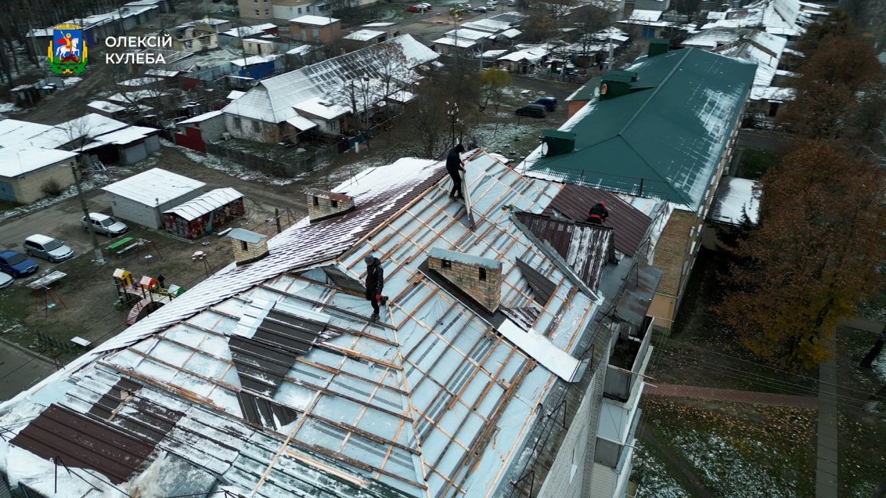 Ремонт дома в Гостомеле.