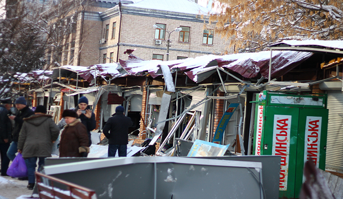 Початок демонтажу кіосків біля метро