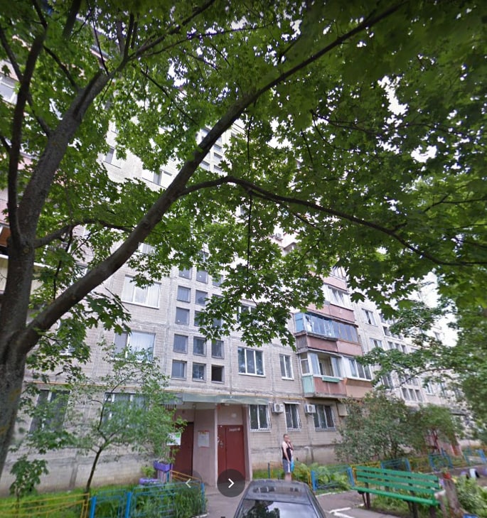 Вид багатоповерхівки до початку війни.