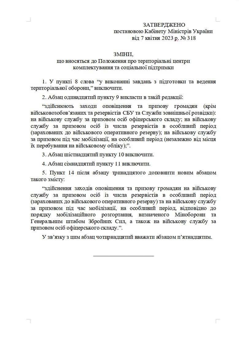 Повестки в Украине теперь можно вручать независимо от места воинского учета фото 2 1