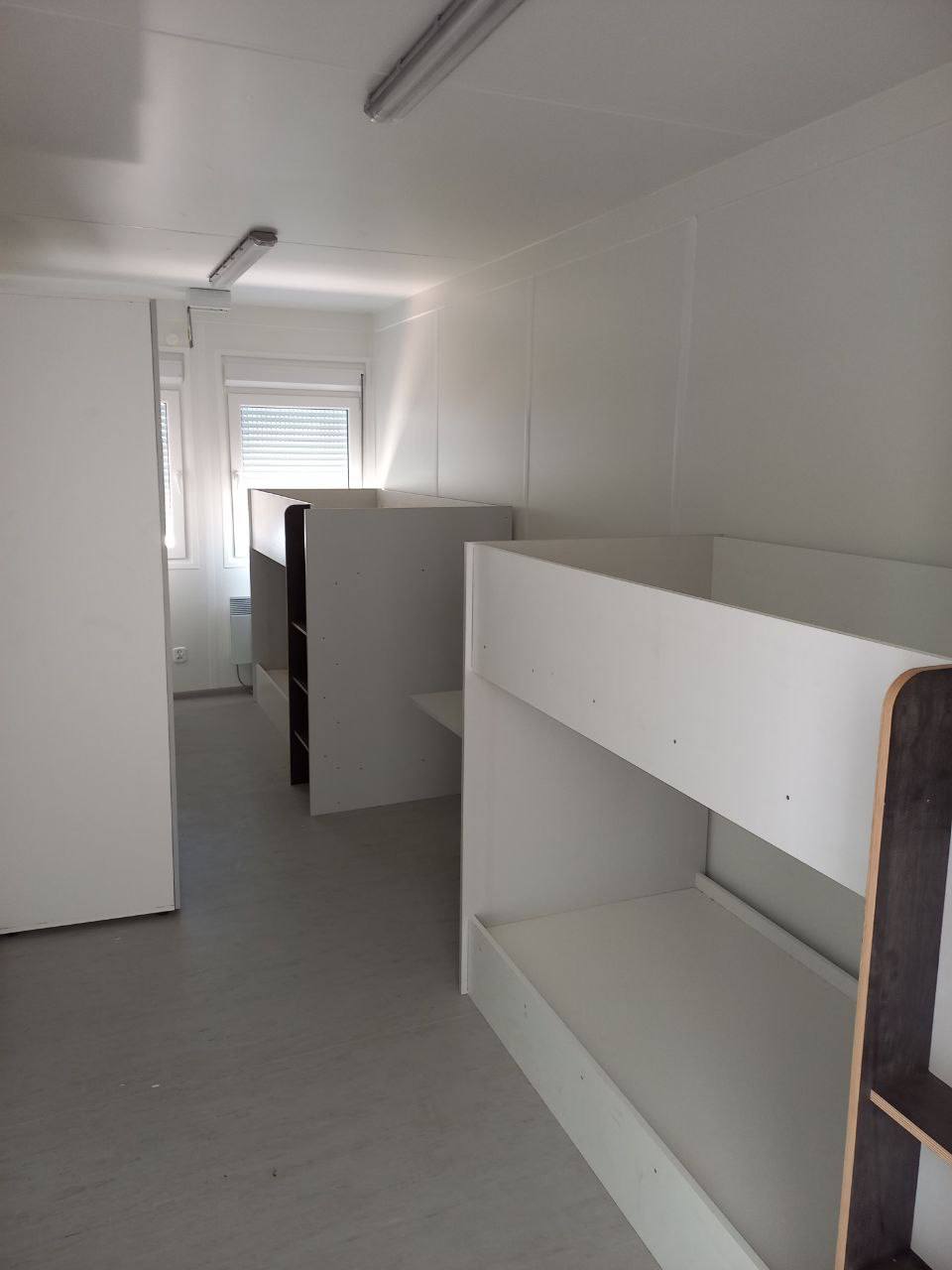 Модульный городок в Макарове.