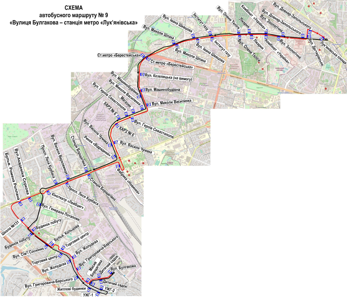 Автобуси з ЄС вийшли на нові маршрути у Києві - фото та схеми руху фото 1