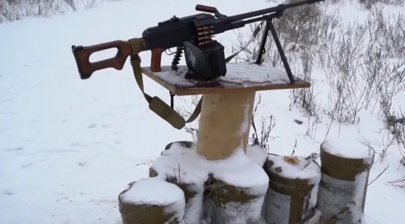 Кулемет, яким збили ракету.