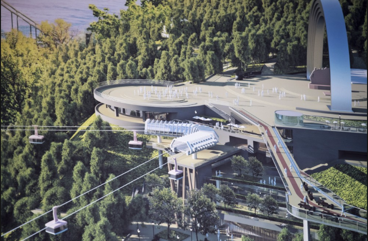 Какую канатную дорогу хотят открыть в Киеве - фото фото 3 2