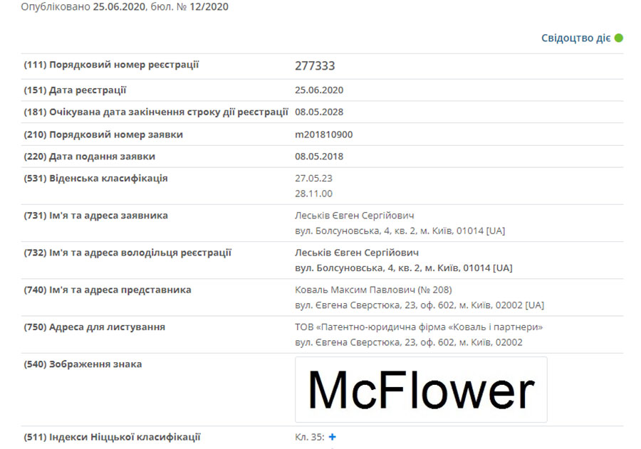 Известная компания судилась с киевлянином из-за использования торгового знака.