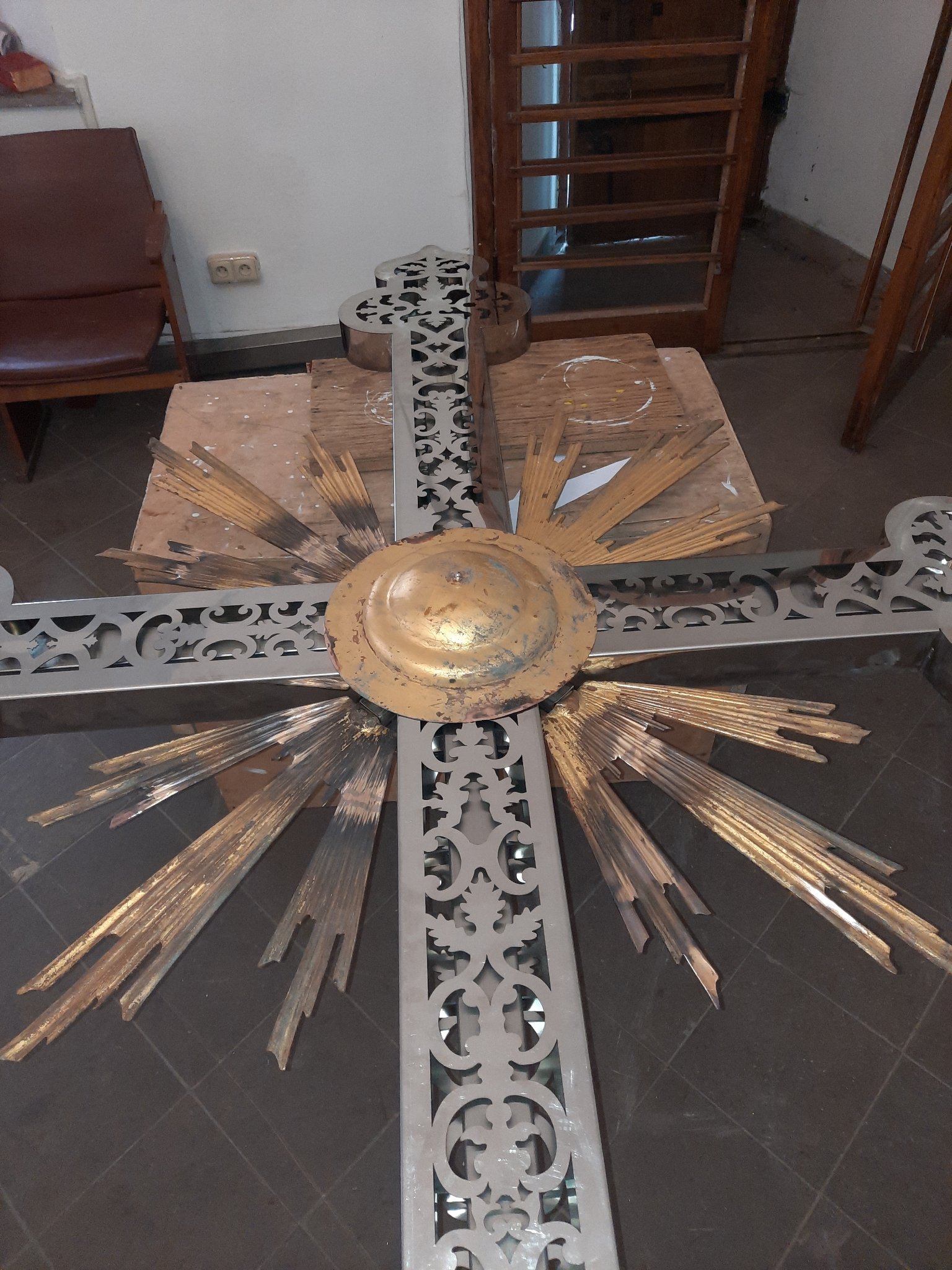 Виготовлено хрест для Софії Київської: як він виглядає.